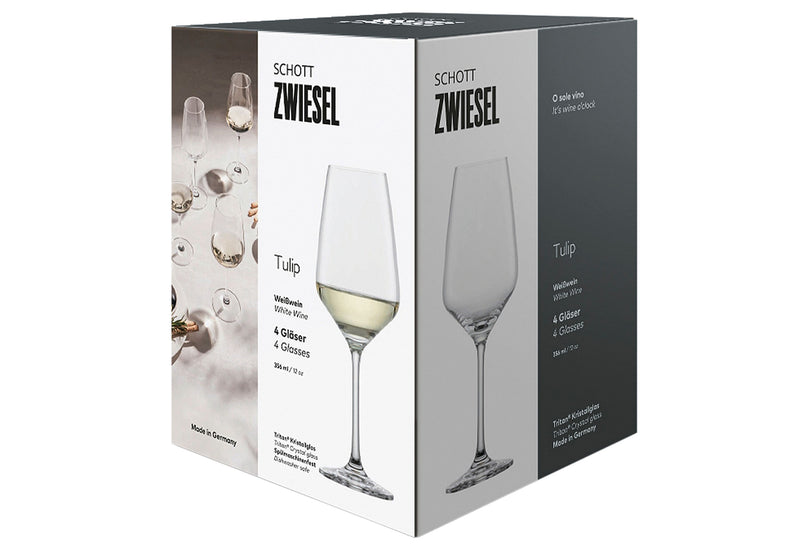 SCHOTT ZWIESEL Weißweinglas Tulip 4er Set