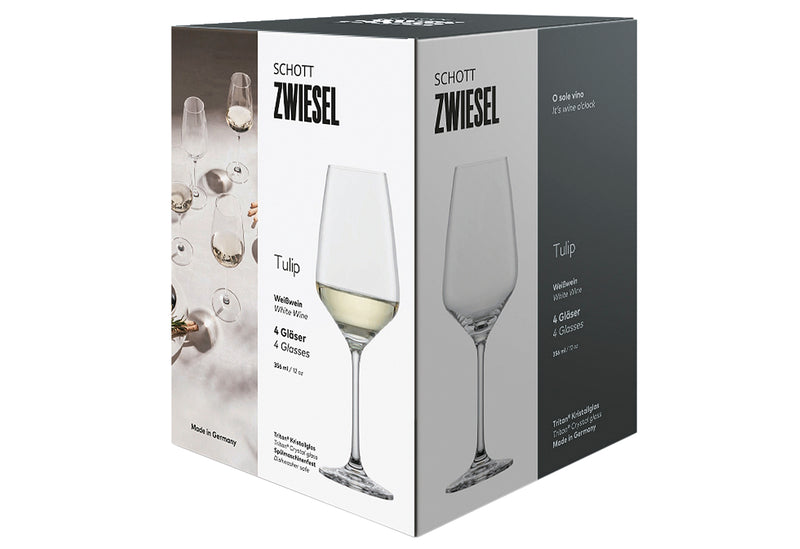 SCHOTT ZWIESEL Weißweinglas Tulip 4er Set