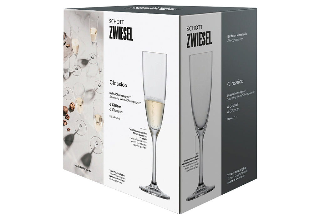 SCHOTT ZWIESEL Sektglas Classico 6er Set