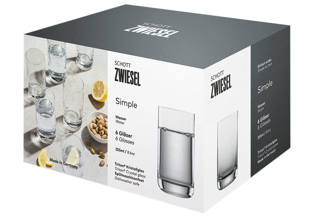 SCHOTT ZWIESEL Wasserglas Simple 6er Set