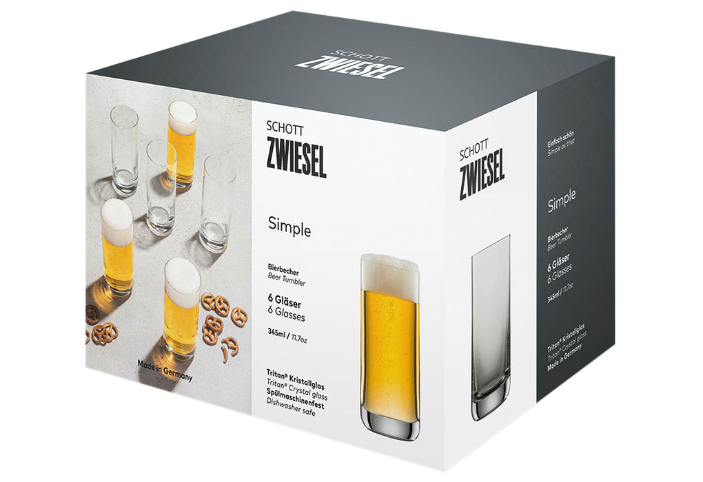 SCHOTT ZWIESEL Bierglas Simple 6er Set