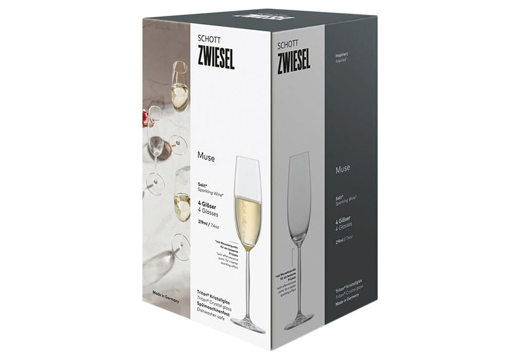 SCHOTT ZWIESEL Sektglas Muse 4er Set