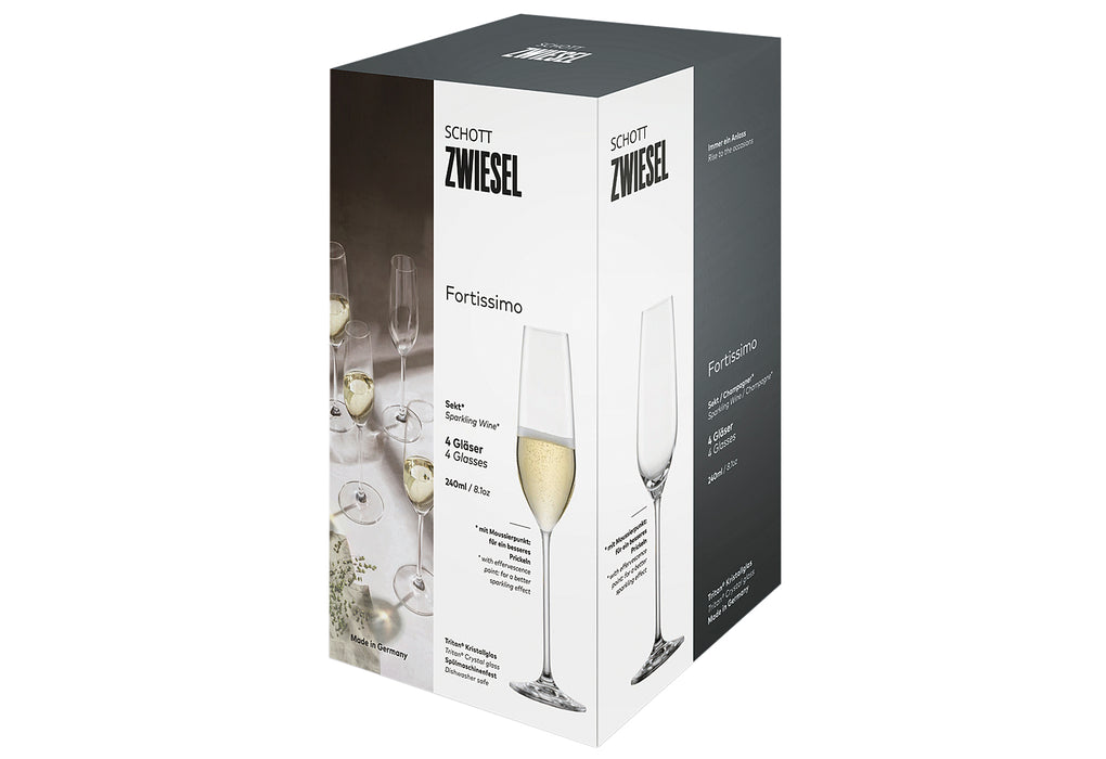 SCHOTT ZWIESEL Sektglas Fortissimo 4er Set