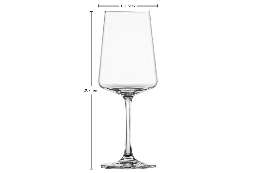 ZWIESEL GLAS Weißweinglas mit Moussierpunkt MioVino 4er Set