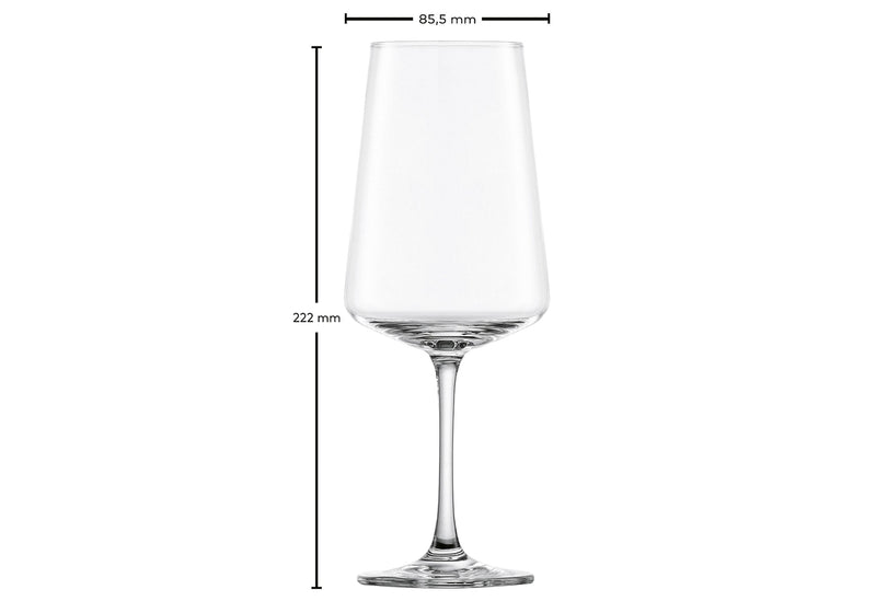 ZWIESEL GLAS Rotweinglas mit Moussierpunkt MioVino 4er Set