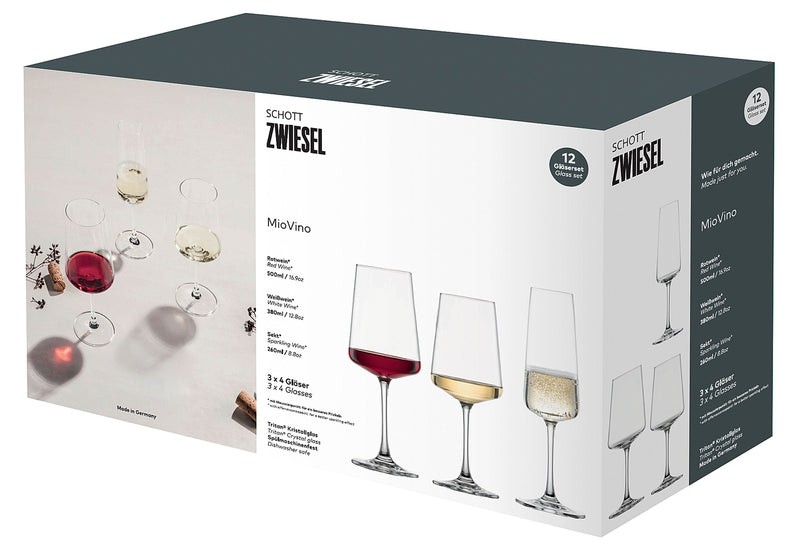 ZWIESEL GLAS Gläserset MioVino 12teilig