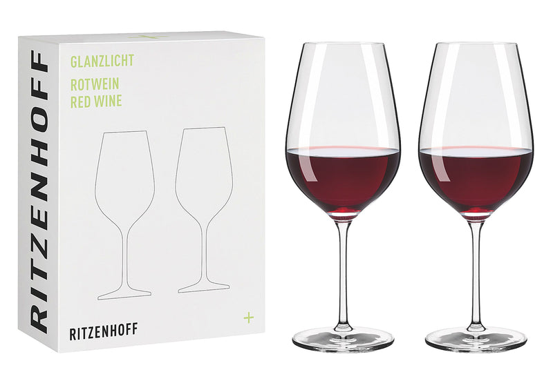 RITZENHOFF Glanzlicht Rotweinglas 2er Set