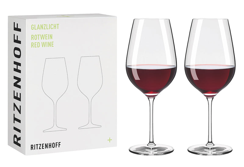 RITZENHOFF Glanzlicht Rotweinglas 2er Set