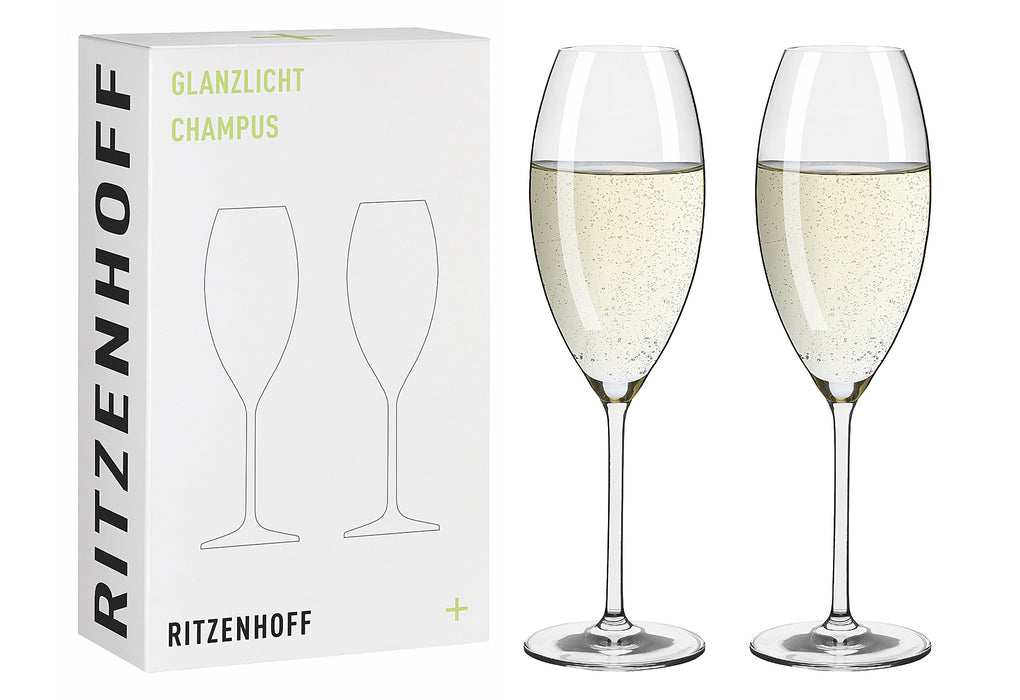 RITZENHOFF Glanzlicht Sektglas 2er Set