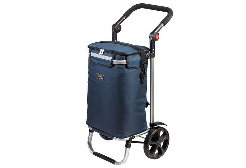 PUNTA Einkaufstrolley mit Kühlfach 45l 46x95x36cm marineblau