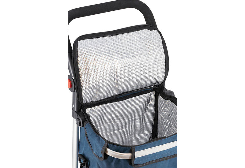 PUNTA Einkaufstrolley mit Kühlfach 45l 46x95x36cm marineblau