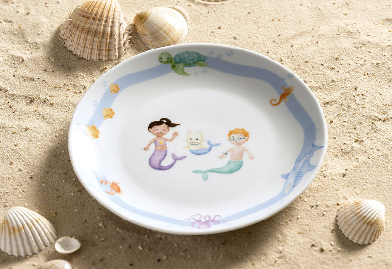 LEONARDO Kindergeschirr Meer 3tlg