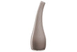 LEONARDO Vase Arco geschwungen 25cm taupe opac