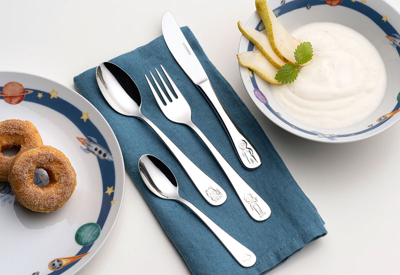 LEONARDO Kinderbesteck Avventura 4teilig