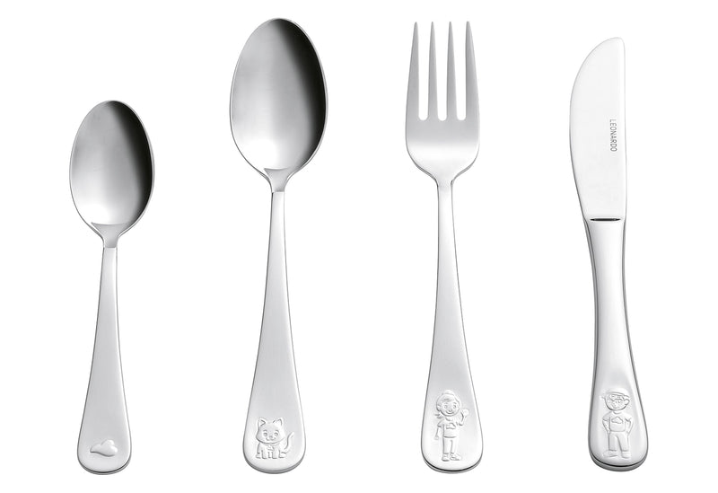 LEONARDO Kinderbesteck Avventura 4teilig