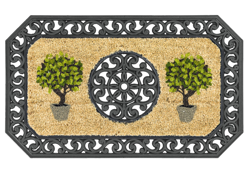 ASTRA Fußmatte Coco Twin Buchsbaum 45x75cm