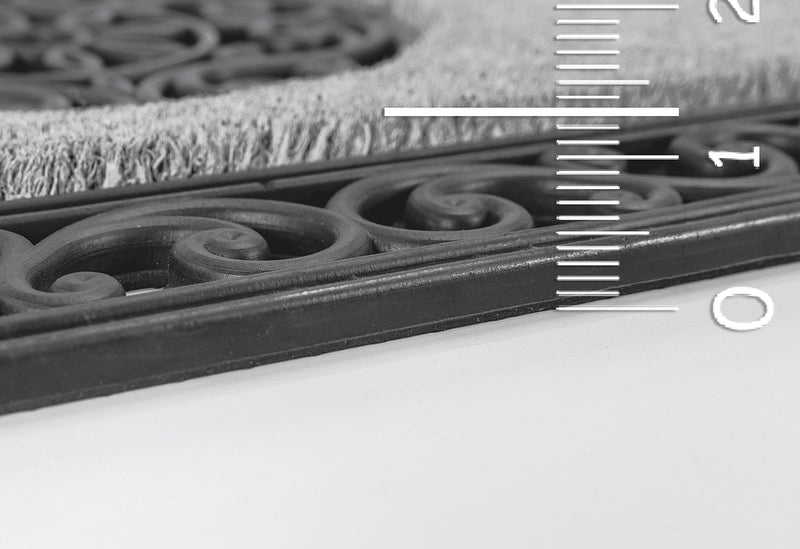 ASTRA Fußmatte Coco Twin grau 45x75cm