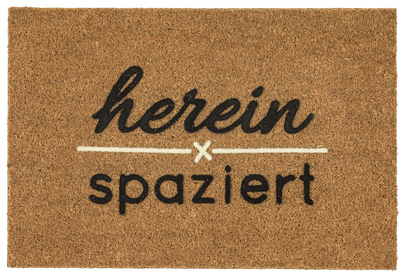 ASTRA Kokosmatte Coco Design hereinspaziert 40x60cm H14mm