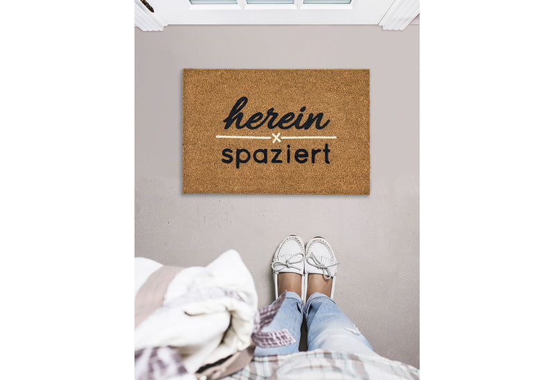 ASTRA Kokosmatte Coco Design hereinspaziert 40x60cm H14mm