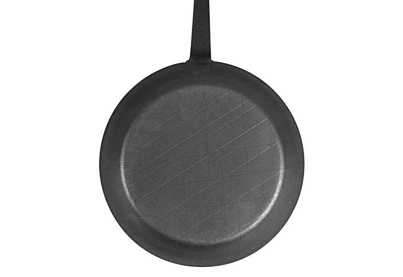 TURK Bratpfanne schmiedeeisern mit Hakenstiel Ø24cm schwarz