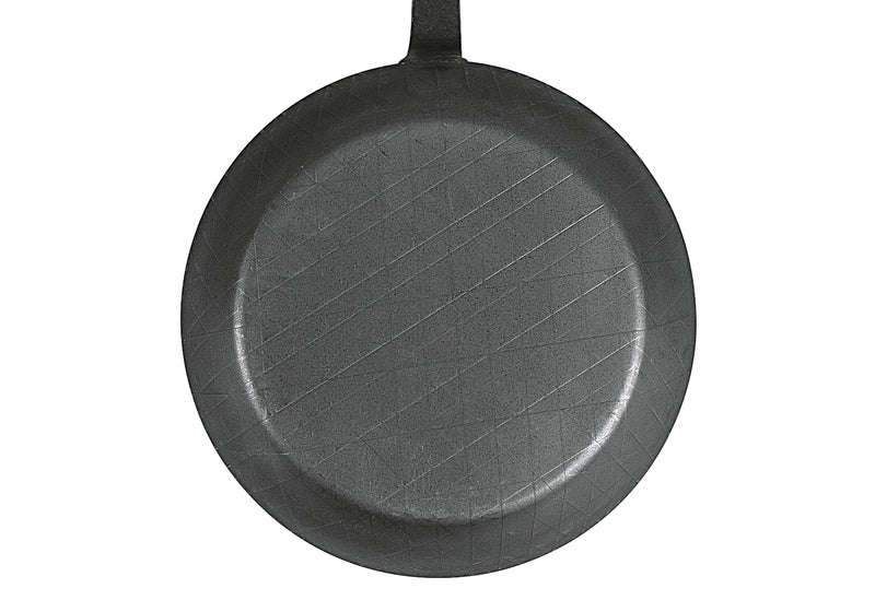 TURK Bratpfanne schmiedeeisern mit Hakenstiel Ø32cm schwarz
