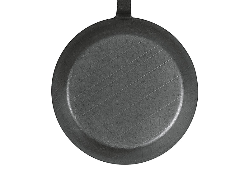 TURK Bratpfanne schmiedeeisern mit Hakenstiel Ø32cm schwarz