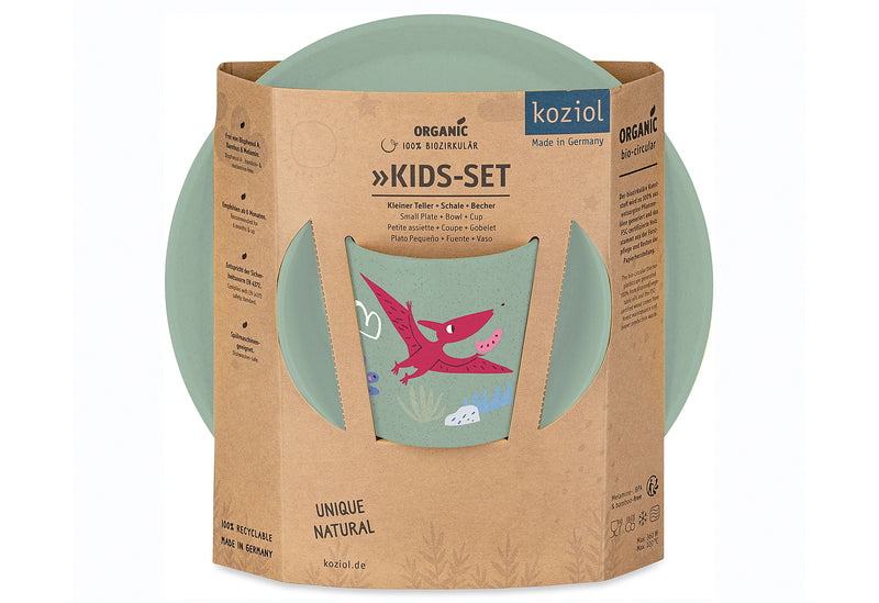 KOZIOL Kindergeschirr Rex 3teilig