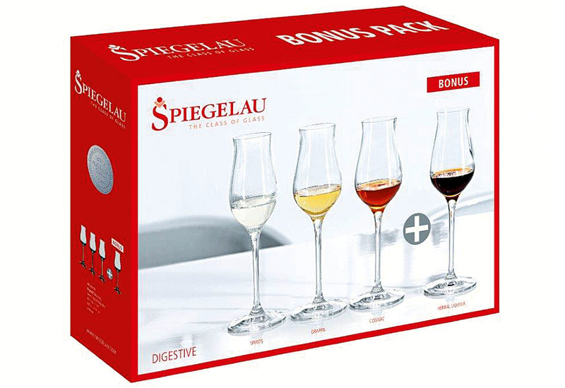 SPIEGELAU Grappakelch Bonus Pack 3+1 13,5 cl 19,7cm 4er Set