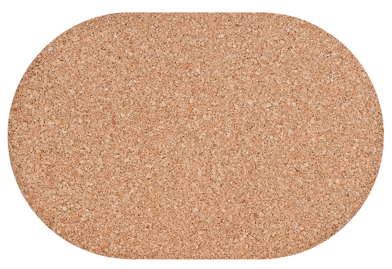 ZELLER PRESENT Tischset Kork oval 42x30cm cm natur 4 Stück