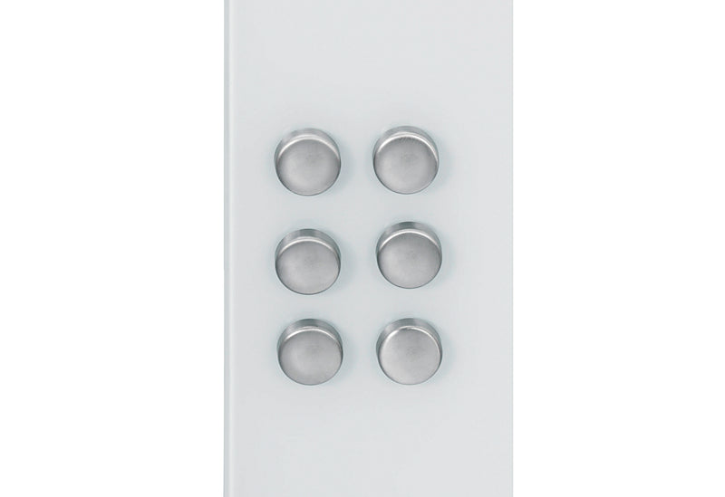 ZELLER PRESENT Magnet Edelstahl Ø2,7cm silber 6 Stück