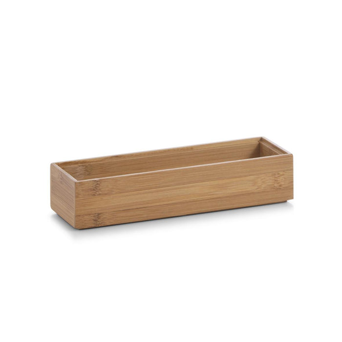 ZELLER PRESENT Aufbewahrungsbox Bamboo 23x7,5x5cm natur