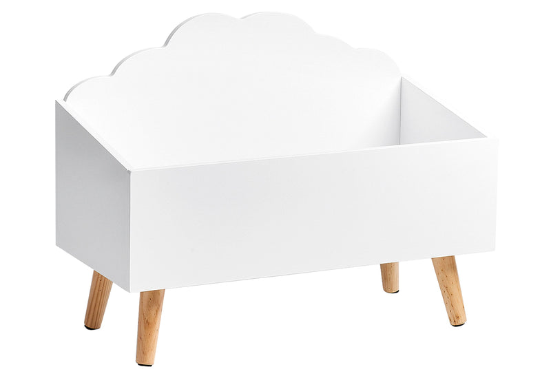 ZELLER PRESENT Kinder-Aufbewahrungstruhe Wolke MDF 58x28x45cm weiß