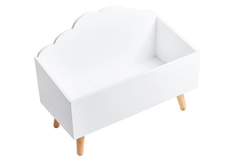 ZELLER PRESENT Kinder-Aufbewahrungstruhe Wolke MDF 58x28x45cm weiß