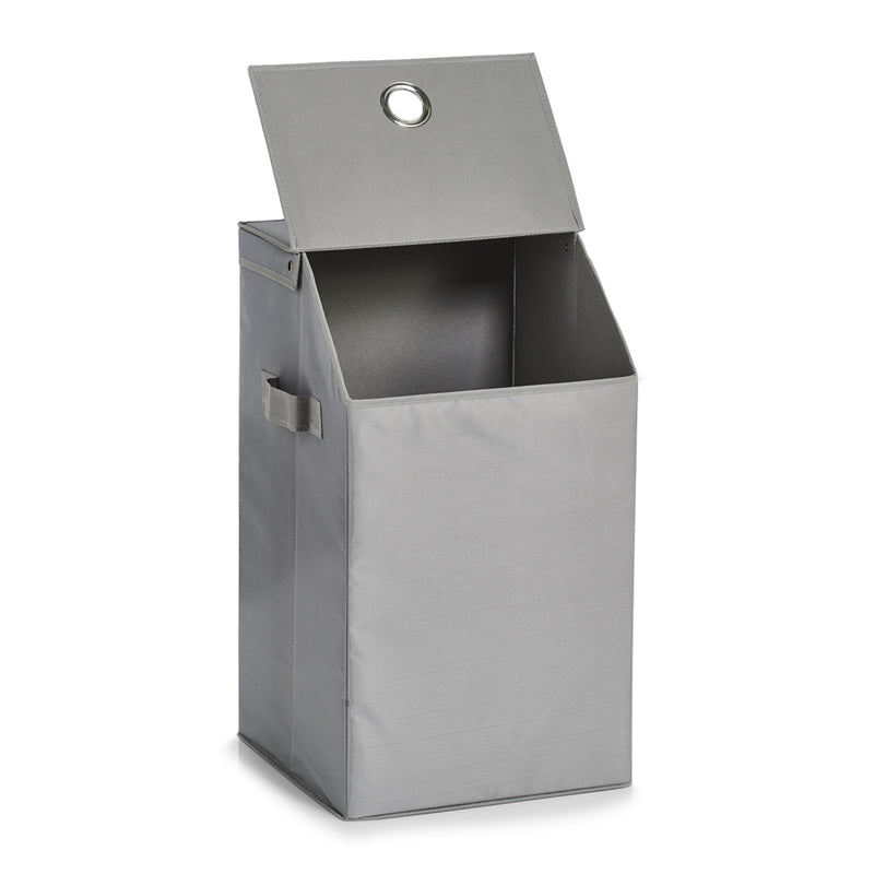 ZELLER PRESENT Wäschesammler 34x34x60cm grau