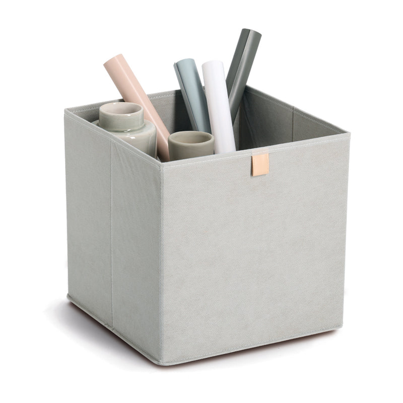 ZELLER PRESENT Aufbewahrungsbox Vlies 32x32x32cm grau