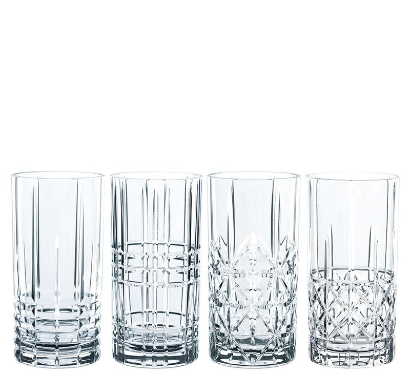 NACHTMANN Longdrinkbecher Highland 37,5 cl 15,1cm Ø7,7cm 4er Set