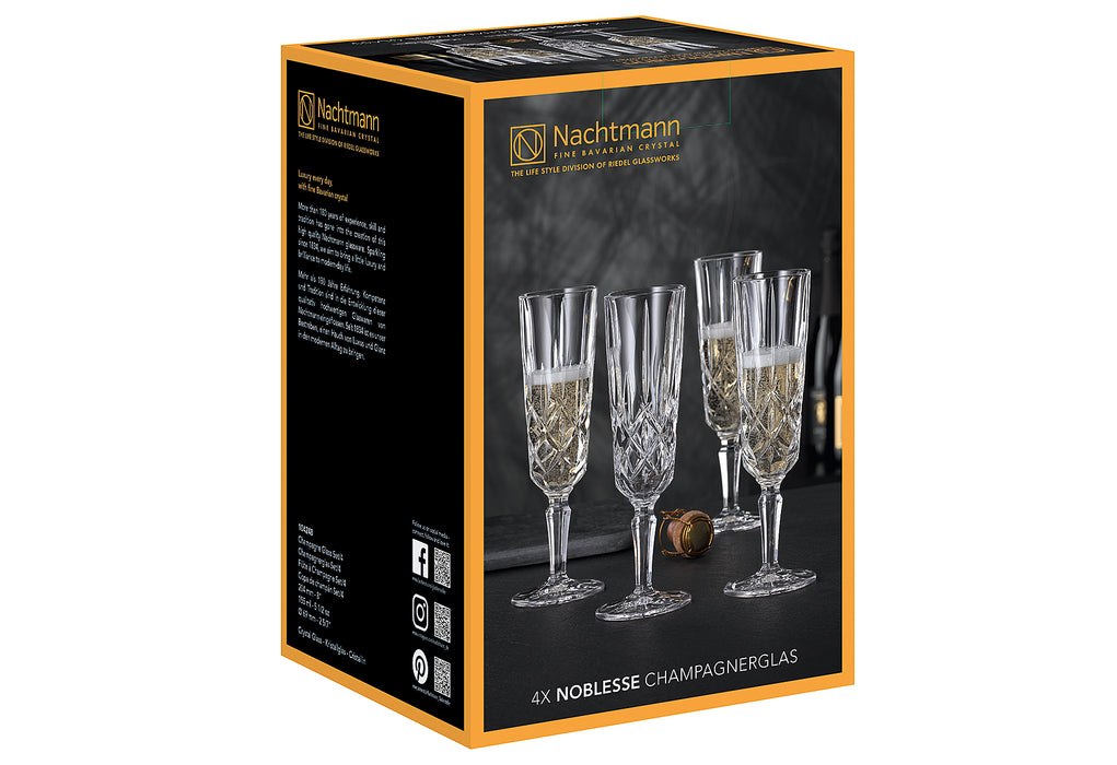 NACHTMANN Champagnerglas Noblesse 155ml 4er Set