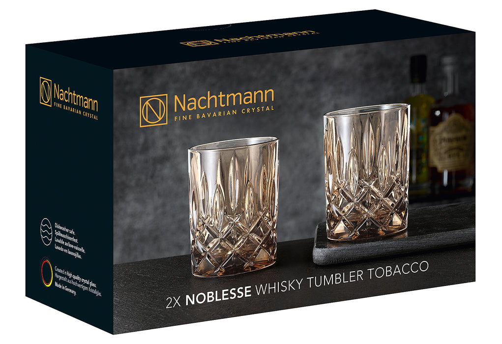 NACHTMANN Whiskybecher Noblesse tobacco 295ml 2er Set