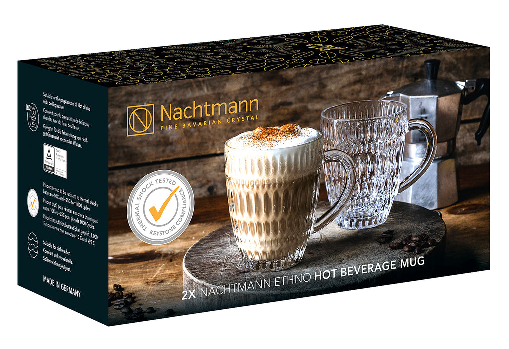 NACHTMANN Becher für Heißgetränke Ethno 392ml 2er Set