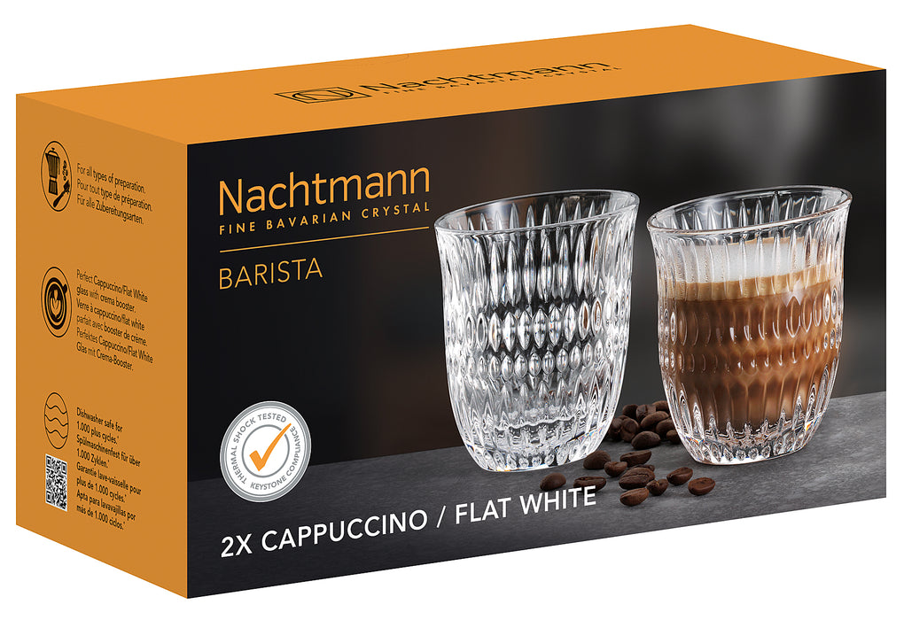 NACHTMANN Cappuccinoglas Ethno Barista 230ml 2er Set