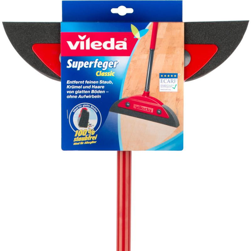 VILEDA Besen Superfeger Classic mit Teleskopstiel
