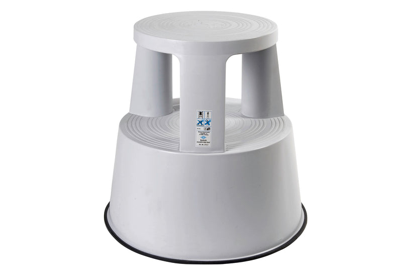 WEDO Rollhocker Step 43cm Ø29cm lichtgrau