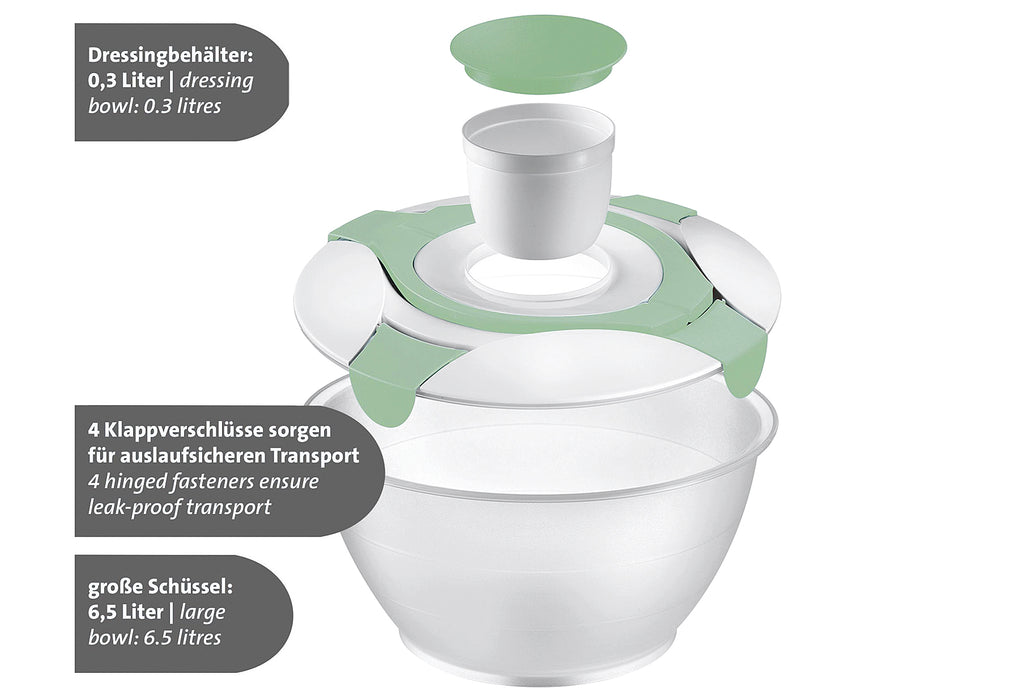 WESTMARK Salatbutler Praktika 6,5l mint-grün