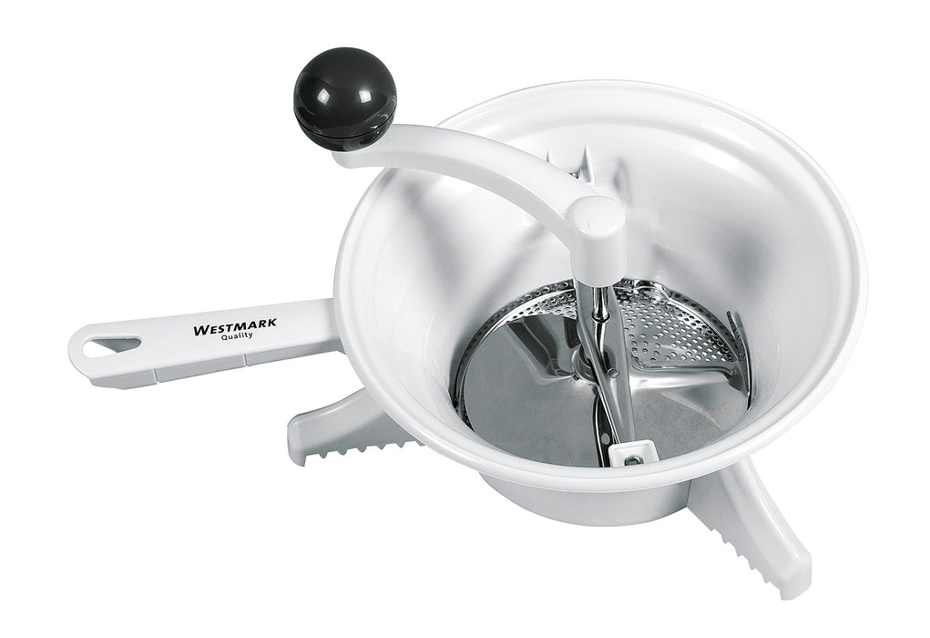 WESTMARK Passiermaschine Ø14cm weiß 2 Scheiben