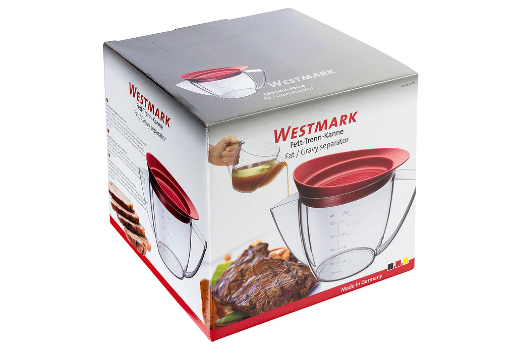 WESTMARK Fett-Trennkanne mit Sieb Kunststoff 1 l