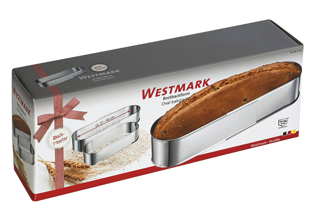 WESTMARK Back-/Stollenform ausziehbar Edelstahl