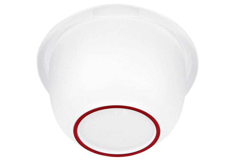 WESTMARK Rührschüssel mit Deckel Kunststoff 2,5 l rot