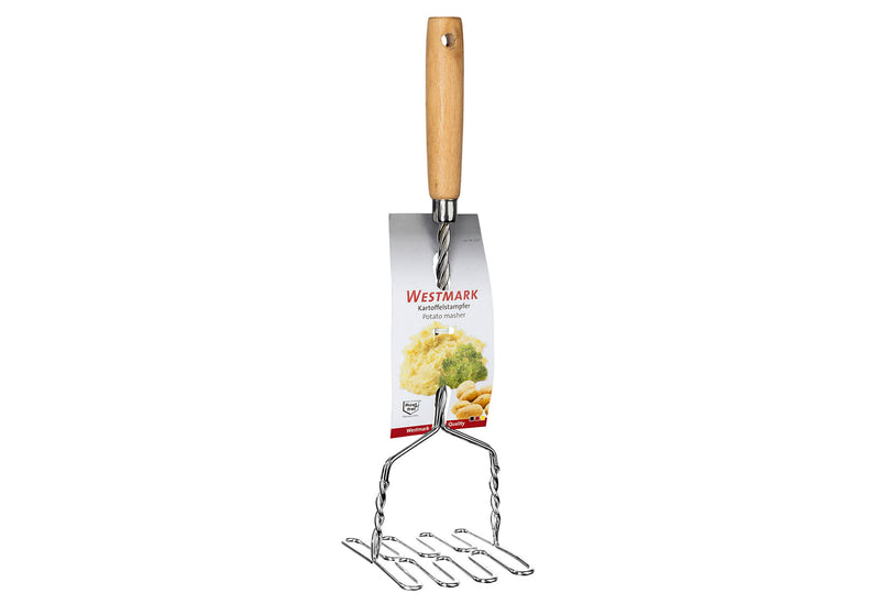 WESTMARK Kartoffelstampfer Edelstahl/Holz 34cm