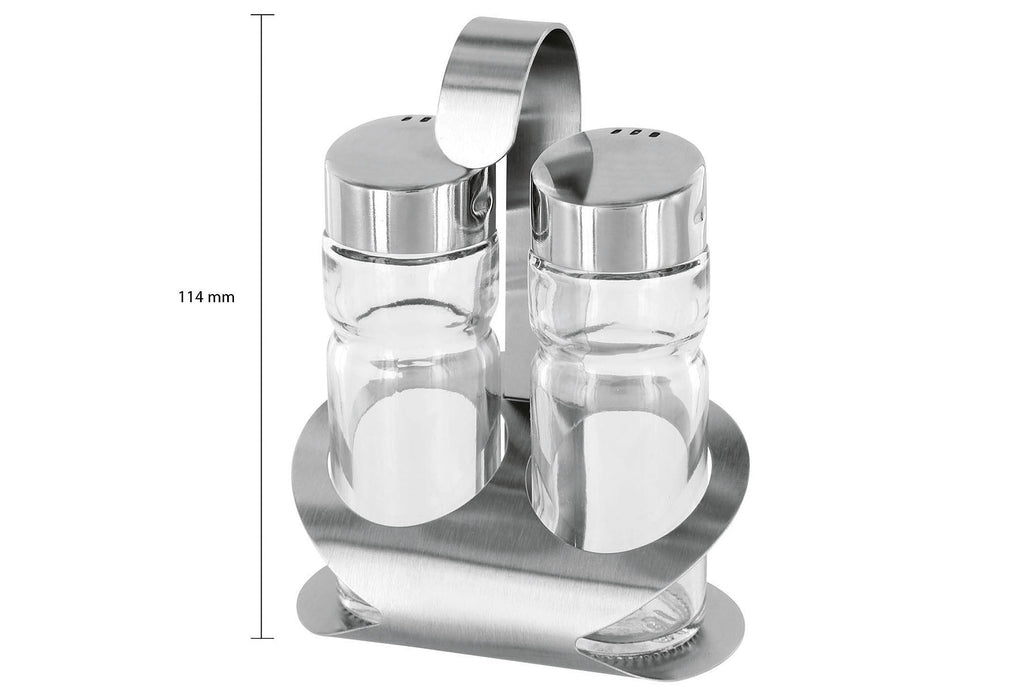 WESTMARK Menage Wien Glas/Edelstahl je 40 ml 2teilig