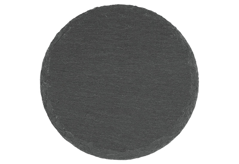 WESTMARK Untersetzer Naturschiefer Ø10cm in Bambusbox 8Stück